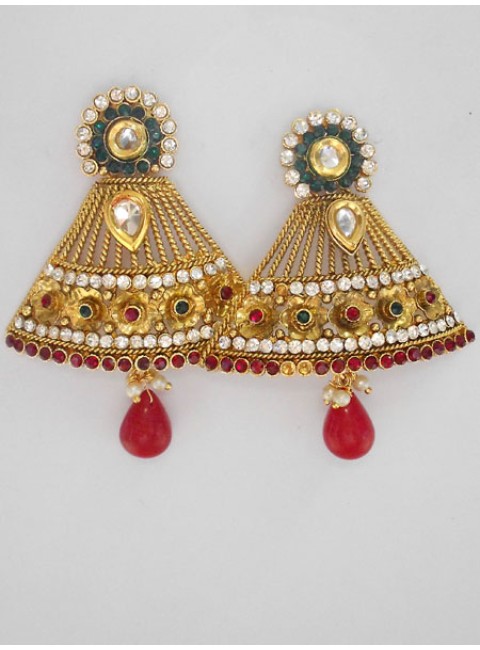 Polki Earrings